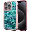 cellhelmet Mossy Oak | Agua Seafoam | Dual-Layer Case in Pink Magnolia Designed for iPhone 13 Pro Max Shock & Drop Proof – Durable | As Seen on Shark Tank