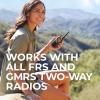 Midland GXT1050VP4 GMRS Two-Way Radio (50-Channel, Long Range, 142 Privacy Codes, SOS, NOAA, Rechargeable Nickle Battery, Mossy Oak Camo, 2-Pack)(Black/Yellow)