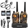 Midland GXT1050VP4 GMRS Two-Way Radio (50-Channel, Long Range, 142 Privacy Codes, SOS, NOAA, Rechargeable Nickle Battery, Mossy Oak Camo, 2-Pack)(Mossy Oak Break Out Camo)