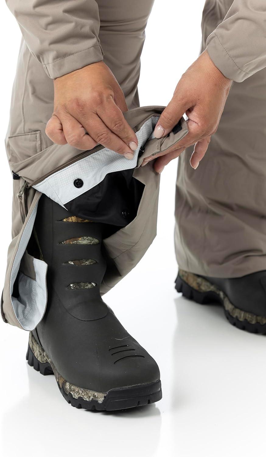 image:imageDSG Outerwear Womens Nova Rain Pants Waterproof Breathable Lightweight Hunting amp Outdoor PantsStone