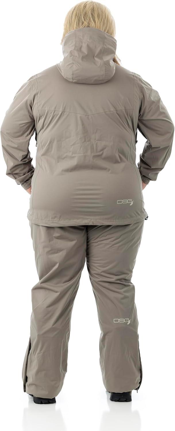 image:imageDSG Outerwear Womens Nova Rain Pants Waterproof Breathable Lightweight Hunting amp Outdoor PantsStone