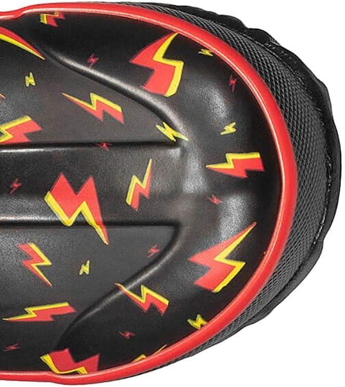 image:imageBOGS unisexchild Classic High Waterproof Insulated Rubber Neoprene Rain BootSnow BootLightningblack