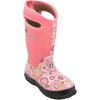 BOGS unisex-child Classic High Waterproof Insulated Rubber Neoprene Rain BootSnow Boot(Bubbles Print/Pink/Multi)