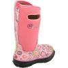 BOGS unisex-child Classic High Waterproof Insulated Rubber Neoprene Rain BootSnow Boot(Bubbles Print/Pink/Multi)