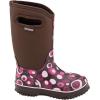 BOGS unisex-child Classic High Waterproof Insulated Rubber Neoprene Rain BootSnow Boot(Chocolate)