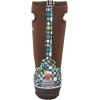 BOGS unisex-child Classic High Waterproof Insulated Rubber Neoprene Rain BootSnow Boot(Dots Print/Chocolate/Multi)
