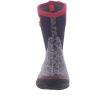 BOGS unisex-child Classic High Waterproof Insulated Rubber Neoprene Rain BootSnow Boot(Maze Geo Print – Black)