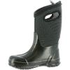 BOGS unisex-child Classic High Waterproof Insulated Rubber Neoprene Rain BootSnow Boot(Phaser Print/Black/Multi)