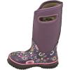 BOGS unisex-child Classic High Waterproof Insulated Rubber Neoprene Rain BootSnow Boot(Plum)