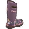 BOGS unisex-child Classic High Waterproof Insulated Rubber Neoprene Rain BootSnow Boot(Plum)