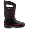 BOGS unisex-child Classic High Waterproof Insulated Rubber Neoprene Rain BootSnow Boot(Creepy Crawler Print/Black/Multi)
