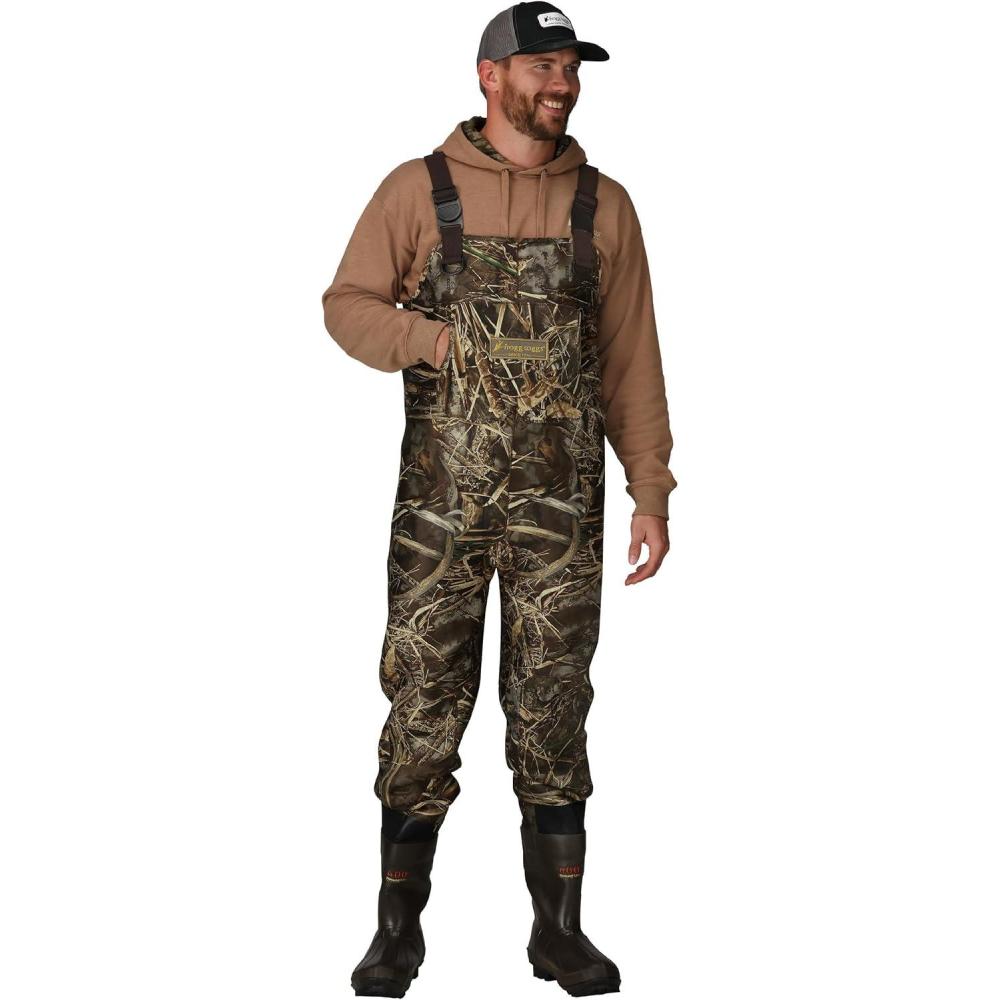 image:imageFROGG TOGGS Amphib Neoprene Bootfoot Waterproof Fishing Camo Chest Wader for FishingRealtree Max7