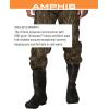 FROGG TOGGS Amphib Neoprene Bootfoot Waterproof Fishing Camo Chest Wader for Fishing(Mossy Oak Bottomland)