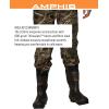FROGG TOGGS Amphib Neoprene Bootfoot Waterproof Fishing Camo Chest Wader for Fishing(Realtree Max-7)