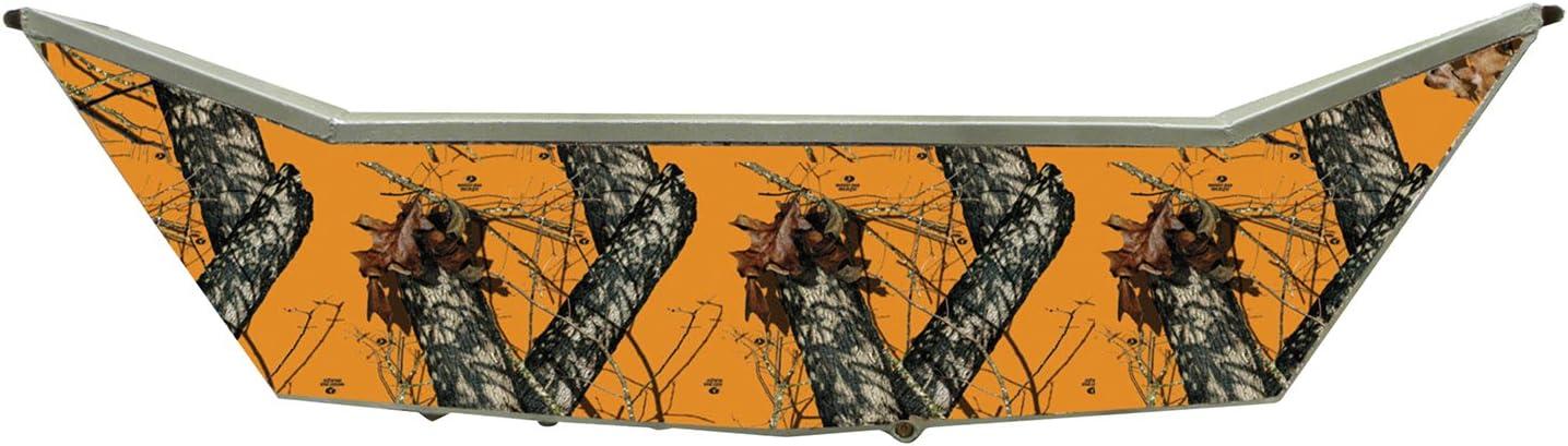 image:imageMossy Oak Graphics Blaze Camo Transom Boat Wrap Kit Easy to Install Vinyl Wrap with Matte Finish 18 x 60 KitBlaze