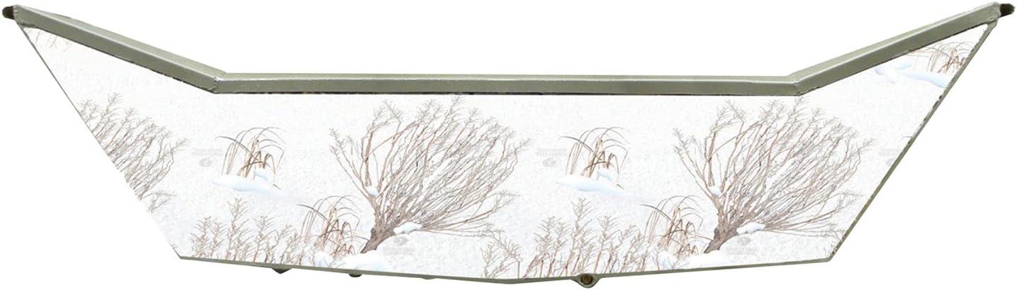 image:imageMossy Oak Graphics Blaze Camo Transom Boat Wrap Kit Easy to Install Vinyl Wrap with Matte Finish 18 x 60 KitWinter Brush