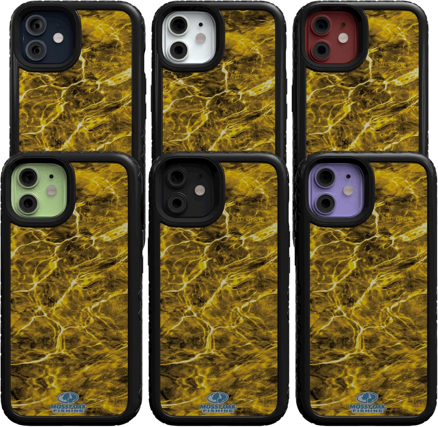image:imagecellhelmet Mossy Oak Agua Seafoam DualLayer Case in Slate Blue Designed for iPhone XR Shock amp Drop Proof Durable As Seen on Shark TankAgua Yellowfin Onyx Black