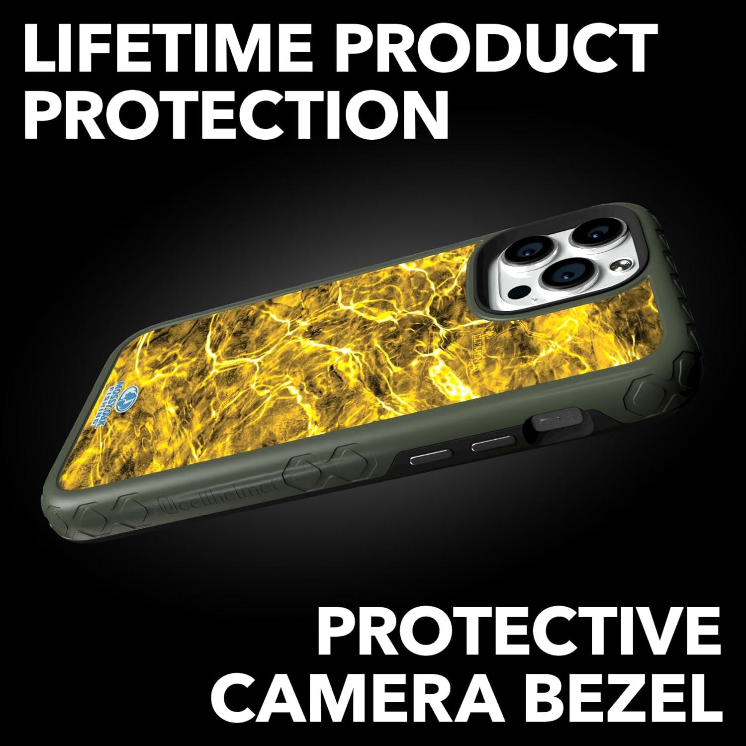 image:imagecellhelmet Mossy Oak Agua Seafoam DualLayer Case in Slate Blue Designed for iPhone XR Shock amp Drop Proof Durable As Seen on Shark TankAgua Yellowfin Olive Drab Green