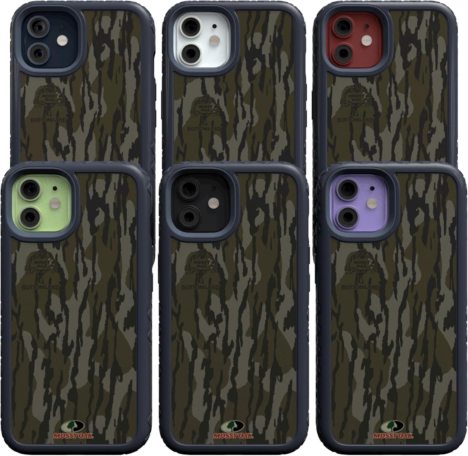 image:imagecellhelmet Mossy Oak Agua Seafoam DualLayer Case in Slate Blue Designed for iPhone XR Shock amp Drop Proof Durable As Seen on Shark TankAgua Yellowfin Slate Blue