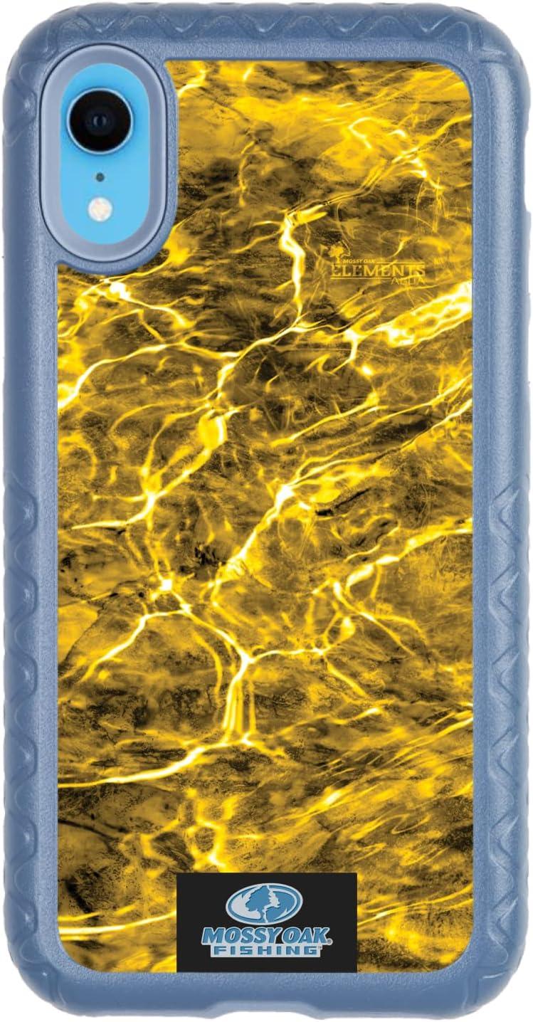 image:imagecellhelmet Mossy Oak Agua Seafoam DualLayer Case in Slate Blue Designed for iPhone XR Shock amp Drop Proof Durable As Seen on Shark TankAgua Yellowfin Slate Blue