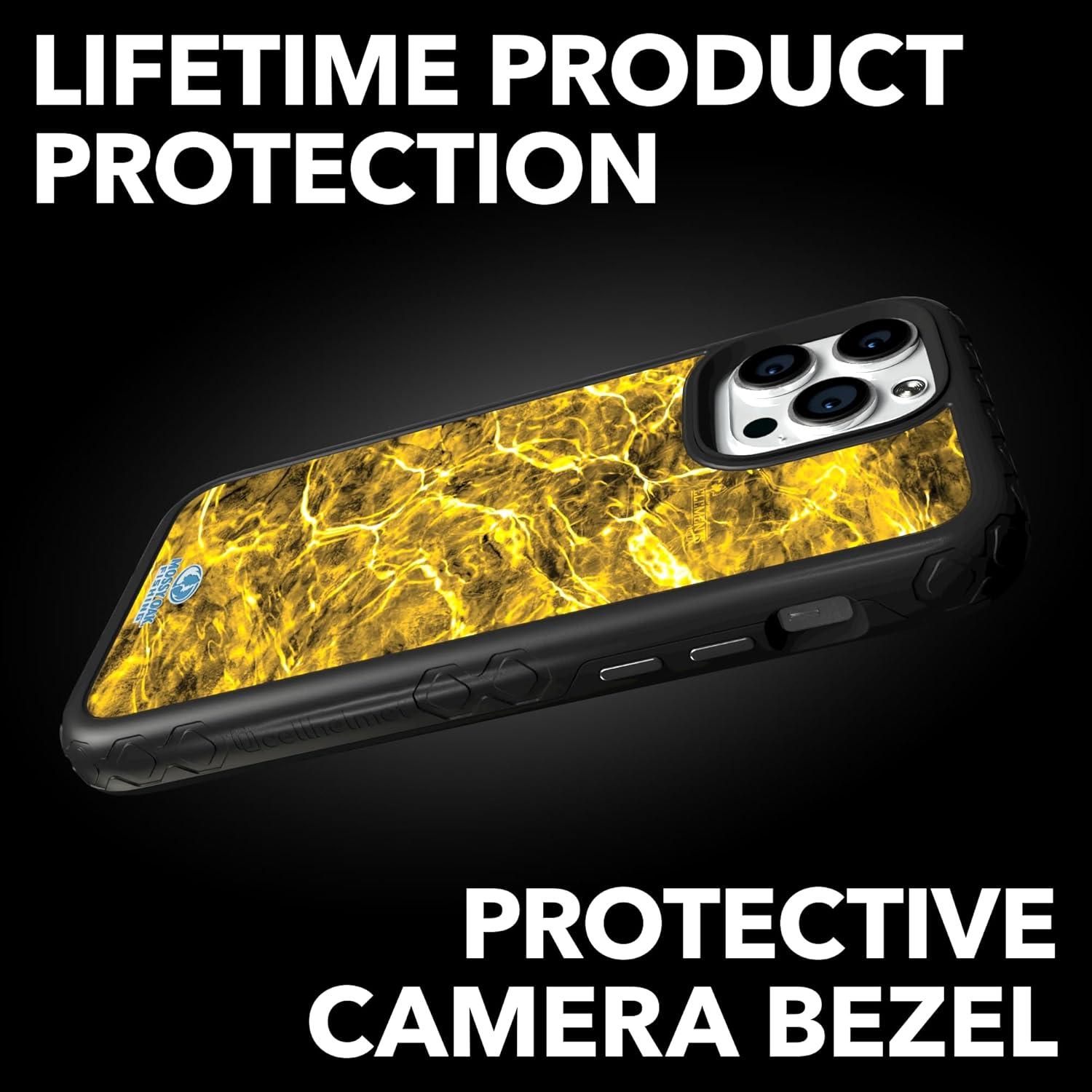 image:imagecellhelmet Mossy Oak Agua Seafoam DualLayer Case in Slate Blue Designed for iPhone XR Shock amp Drop Proof Durable As Seen on Shark TankAgua Yellowfin Onyx Black