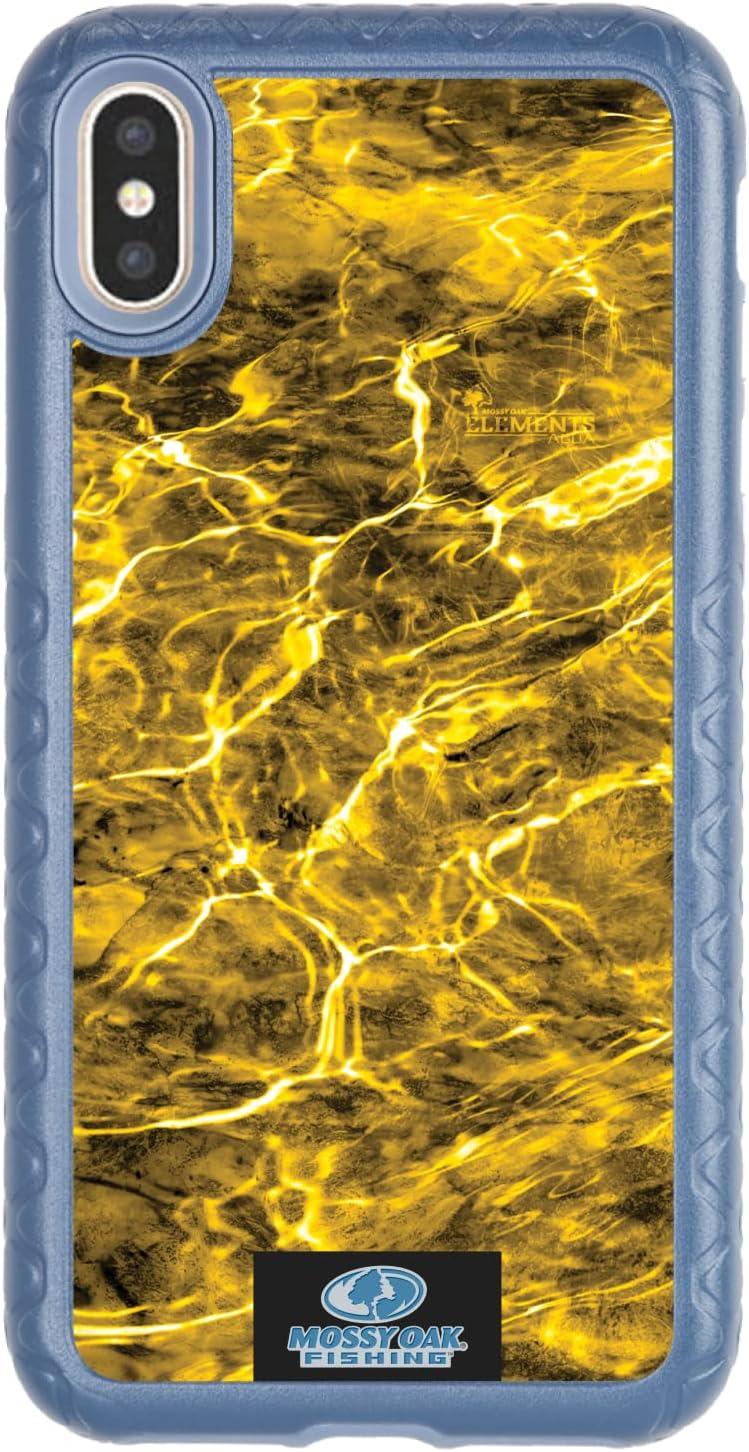 image:imagecellhelmet Mossy Oak Agua Seafoam DualLayer Case in Slate Blue Designed for iPhone XR Shock amp Drop Proof Durable As Seen on Shark TankAgua Yellowfin Slate Blue