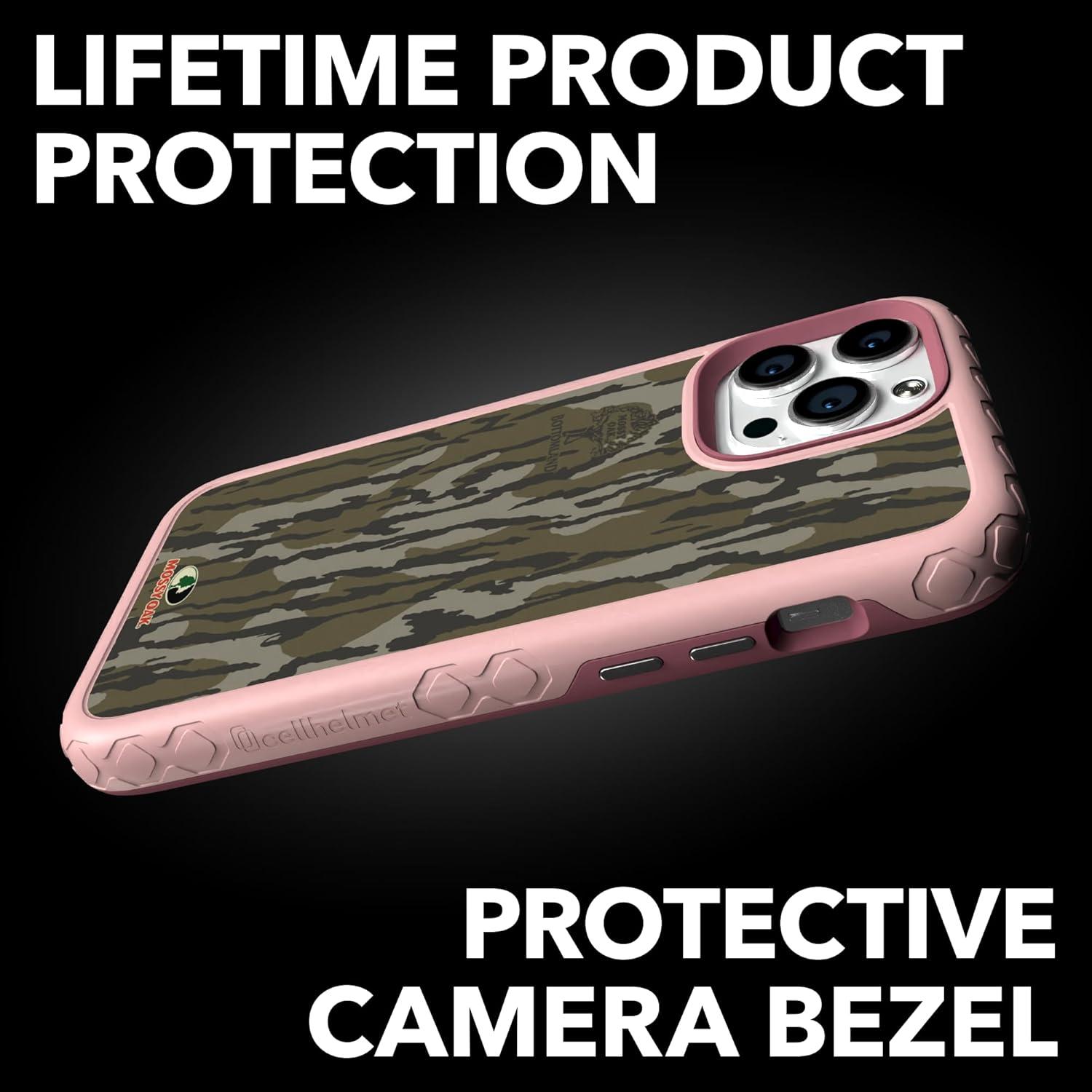 image:imagecellhelmet Mossy Oak Agua Seafoam DualLayer Case in Slate Blue Designed for iPhone XR Shock amp Drop Proof Durable As Seen on Shark TankBottomland Orig Pink Magnolia
