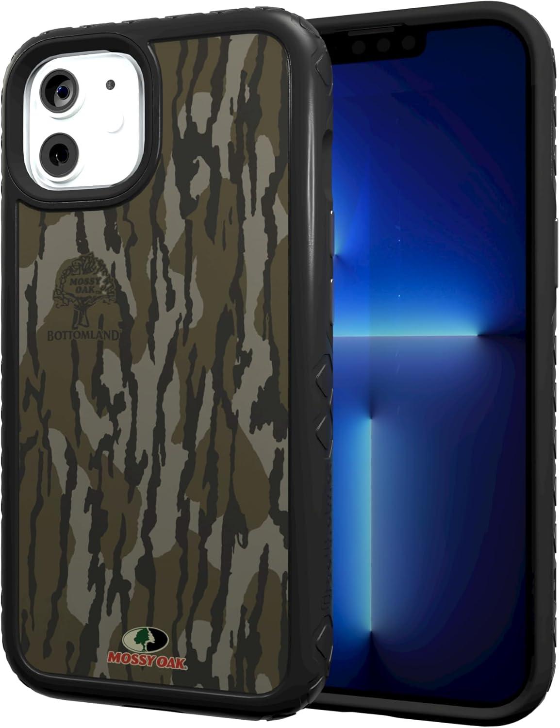 image:imagecellhelmet Mossy Oak Agua Seafoam DualLayer Case in Slate Blue Designed for iPhone XR Shock amp Drop Proof Durable As Seen on Shark TankBottomland Orig Onyx Black
