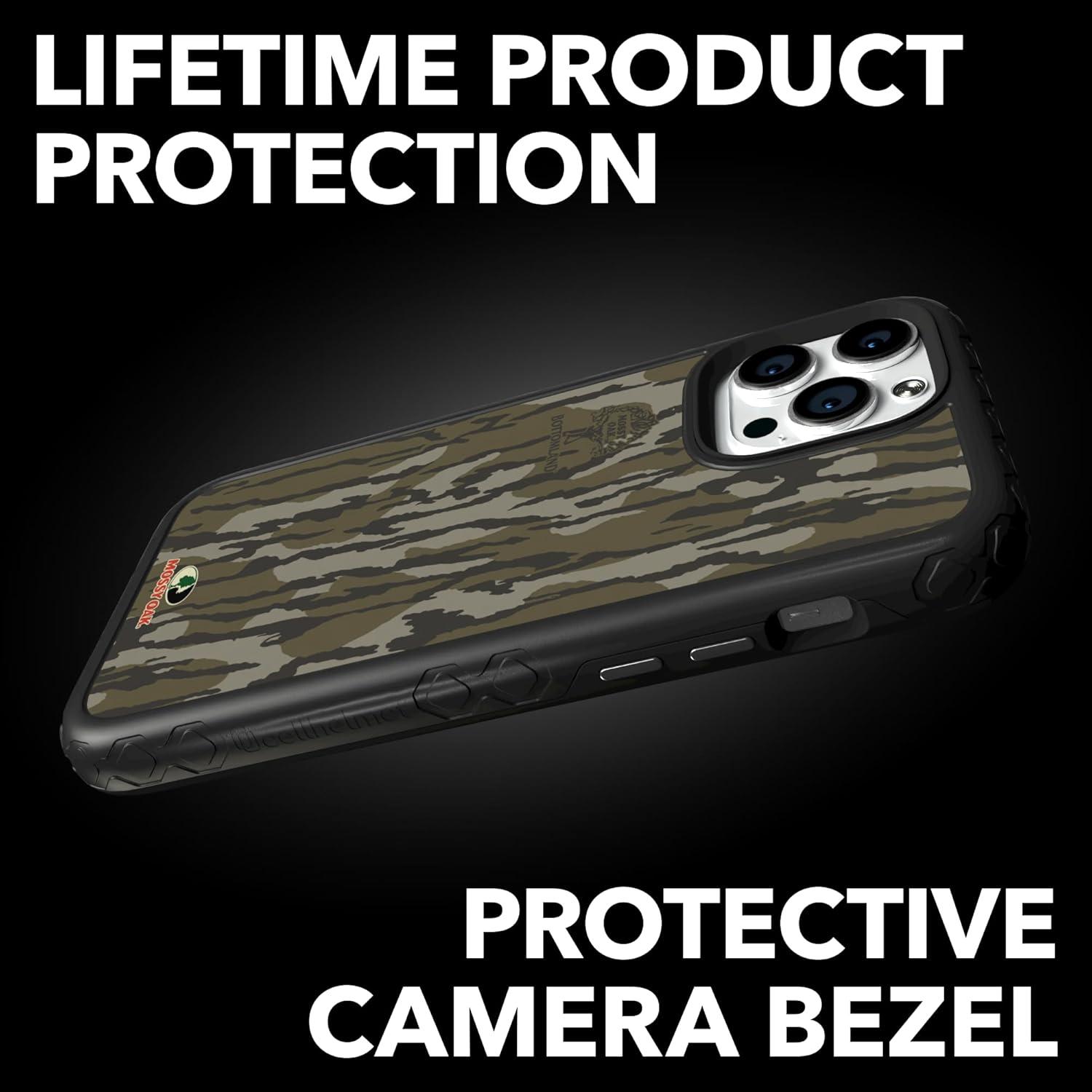 image:imagecellhelmet Mossy Oak Agua Seafoam DualLayer Case in Slate Blue Designed for iPhone XR Shock amp Drop Proof Durable As Seen on Shark TankBottomland Orig Onyx Black