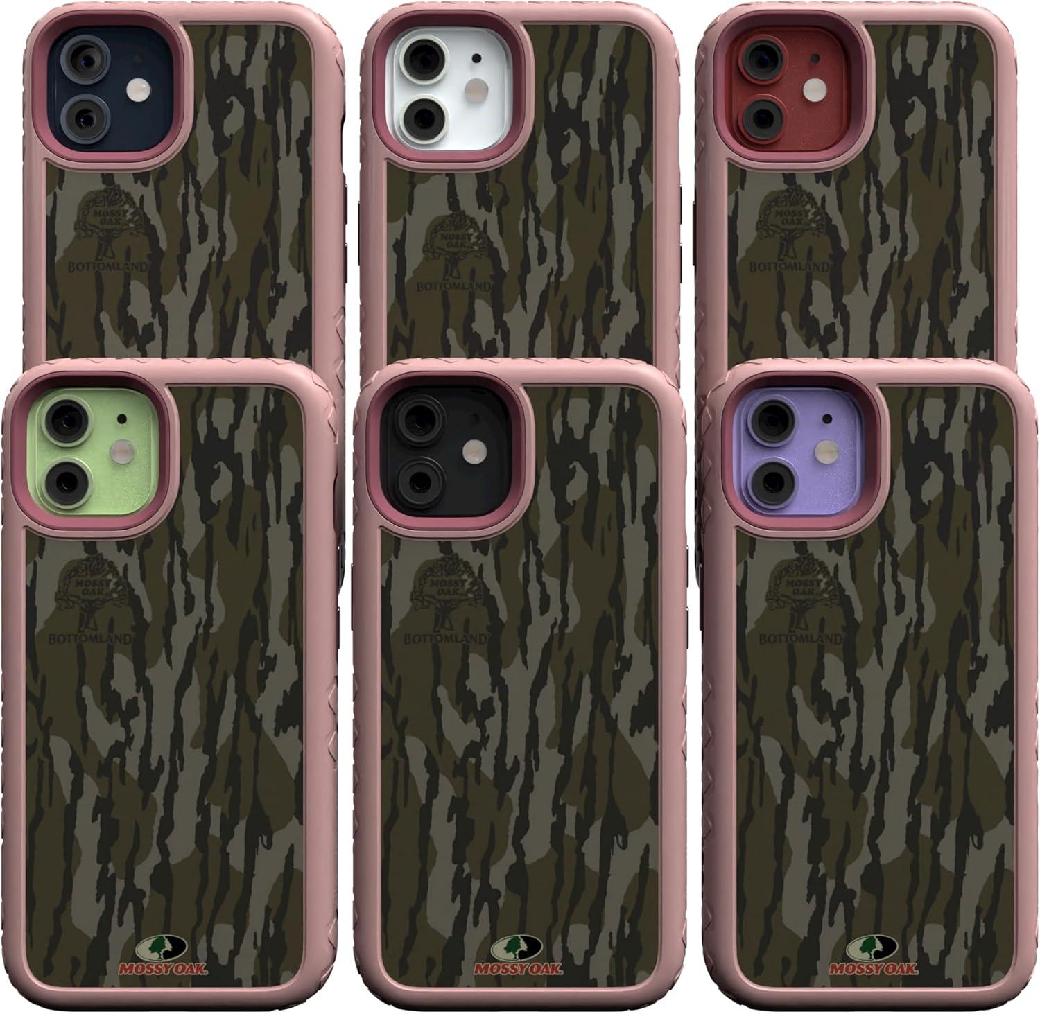 image:imagecellhelmet Mossy Oak Agua Seafoam DualLayer Case in Slate Blue Designed for iPhone XR Shock amp Drop Proof Durable As Seen on Shark TankBottomland Orig Pink Magnolia