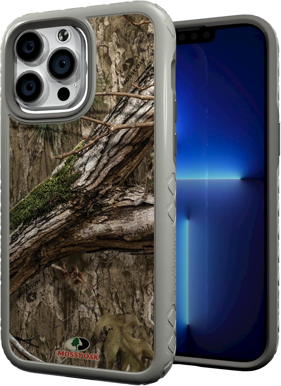 image:imagecellhelmet Mossy Oak Agua Seafoam DualLayer Case in Slate Blue Designed for iPhone XR Shock amp Drop Proof Durable As Seen on Shark TankCountry DNA Gray