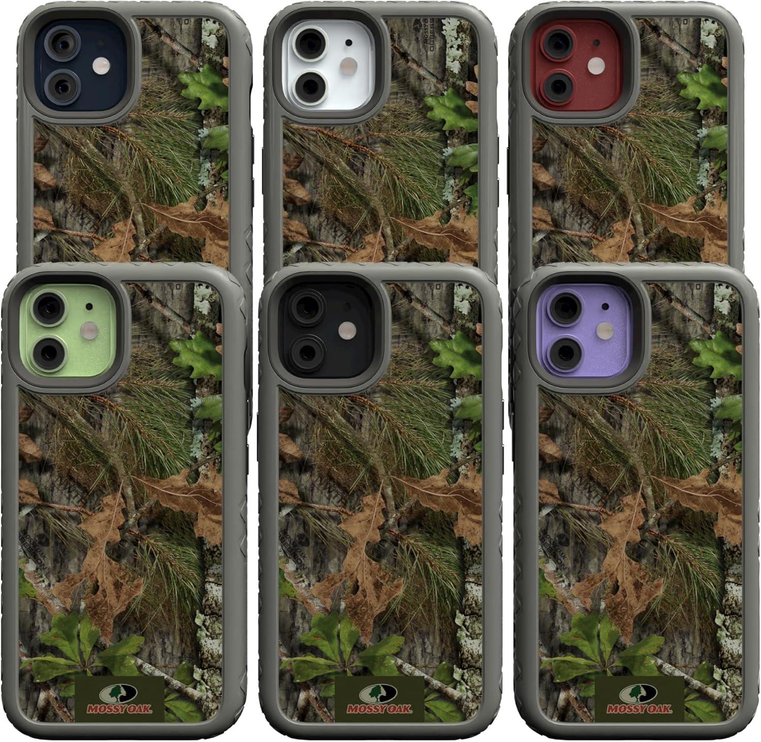 image:imagecellhelmet Mossy Oak Agua Seafoam DualLayer Case in Slate Blue Designed for iPhone XR Shock amp Drop Proof Durable As Seen on Shark TankObsession Gray