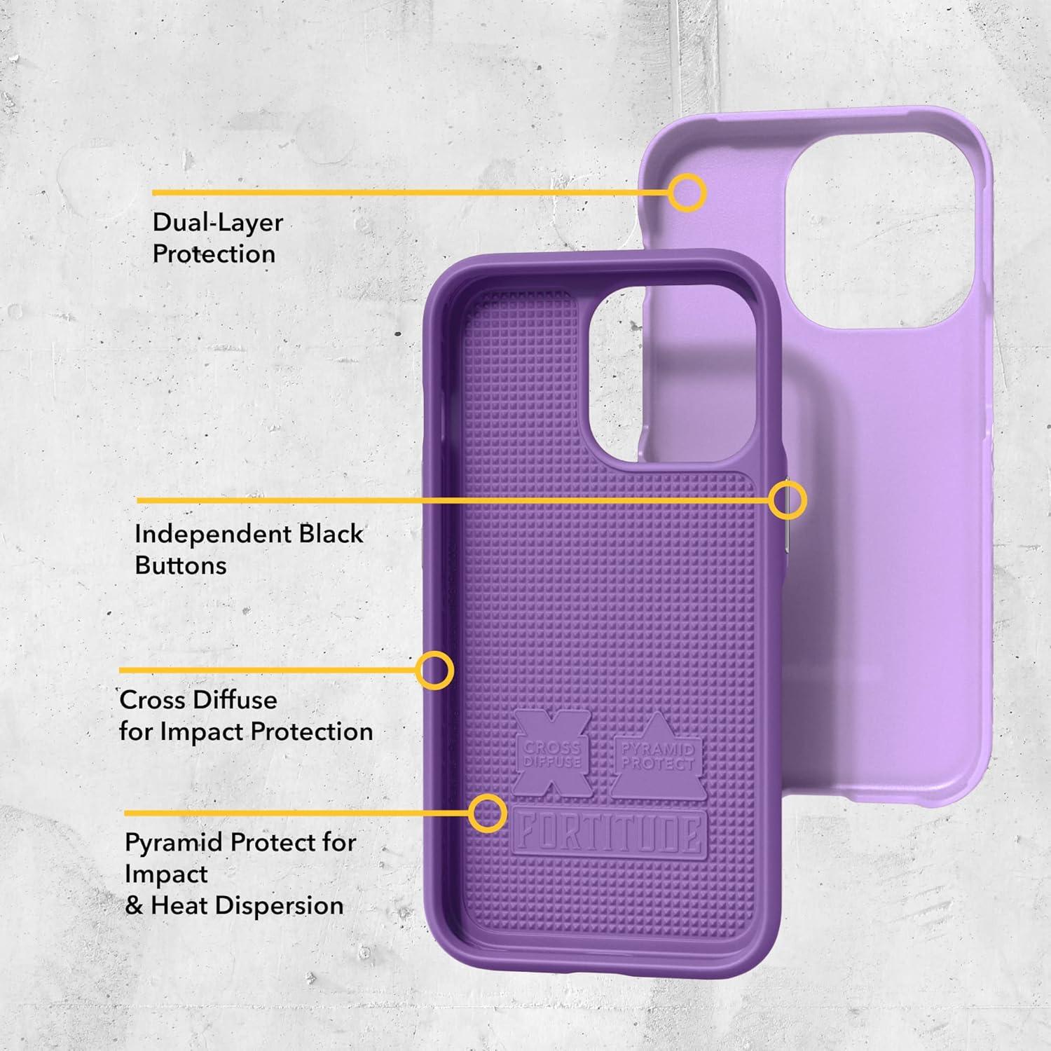 image:imagecellhelmet Mossy Oak Agua Seafoam DualLayer Case in Slate Blue Designed for iPhone XR Shock amp Drop Proof Durable As Seen on Shark TankObsession Lilac Blossom Purple