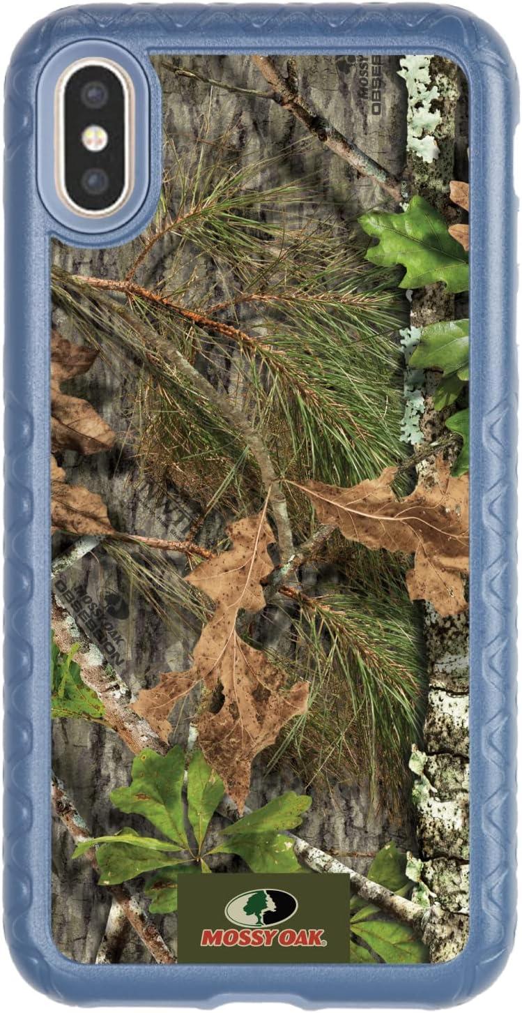 image:imagecellhelmet Mossy Oak Agua Seafoam DualLayer Case in Slate Blue Designed for iPhone XR Shock amp Drop Proof Durable As Seen on Shark TankObsession Slate Blue