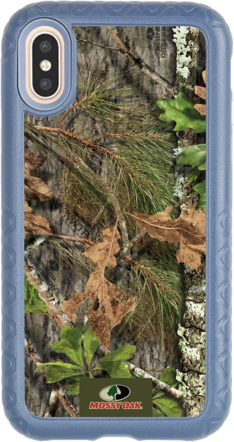 image:imagecellhelmet Mossy Oak Agua Seafoam DualLayer Case in Slate Blue Designed for iPhone XR Shock amp Drop Proof Durable As Seen on Shark TankObsession Slate Blue