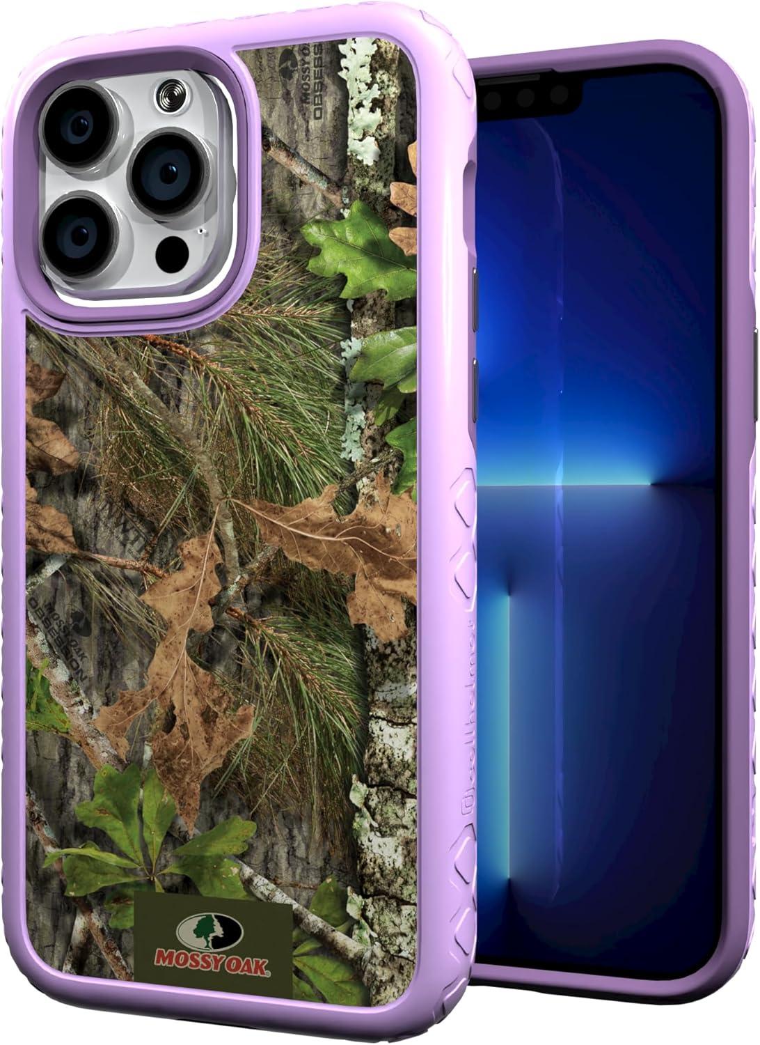 image:imagecellhelmet Mossy Oak Agua Seafoam DualLayer Case in Slate Blue Designed for iPhone XR Shock amp Drop Proof Durable As Seen on Shark TankObsession Lilac Blossom Purple