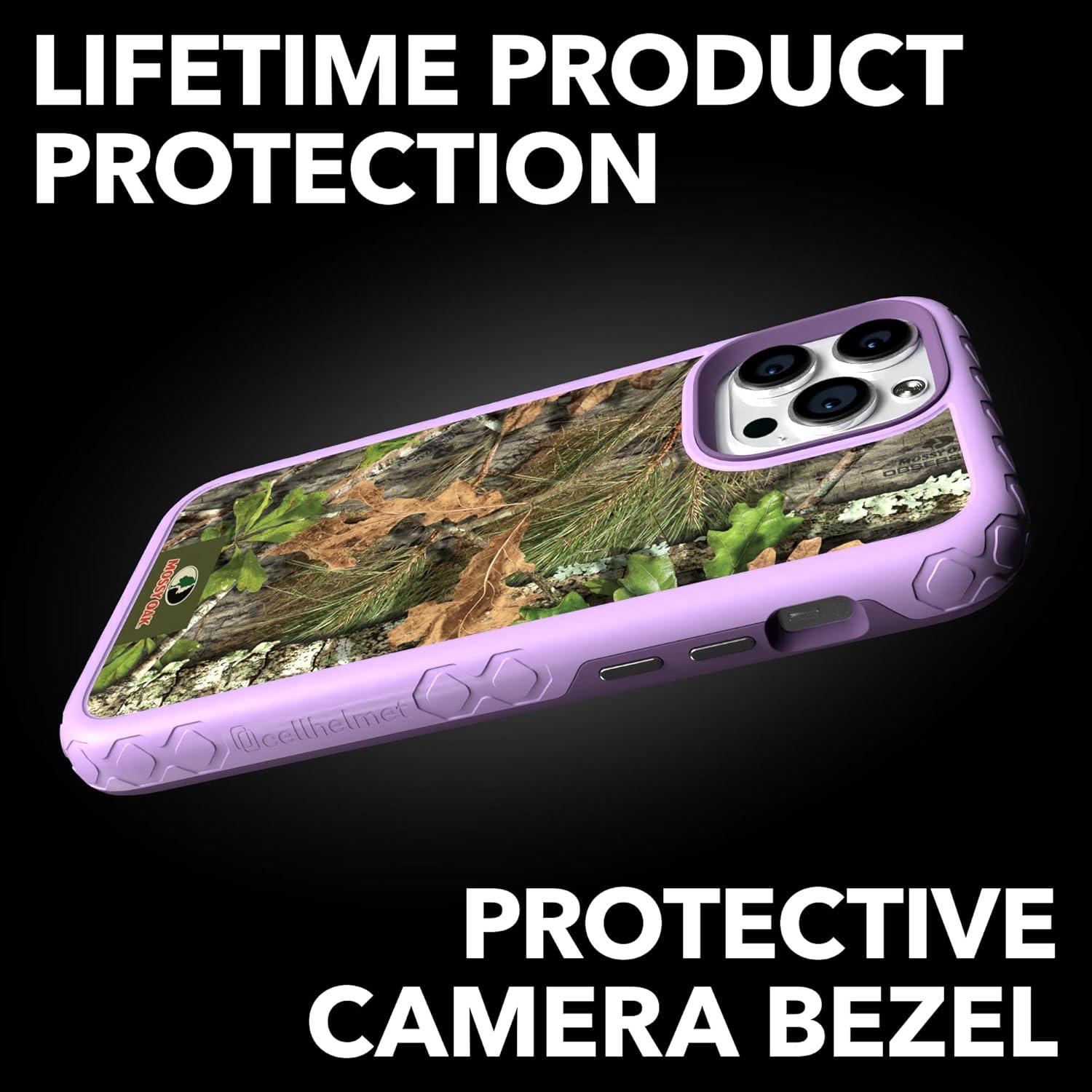 image:imagecellhelmet Mossy Oak Agua Seafoam DualLayer Case in Slate Blue Designed for iPhone XR Shock amp Drop Proof Durable As Seen on Shark TankObsession Lilac Blossom Purple