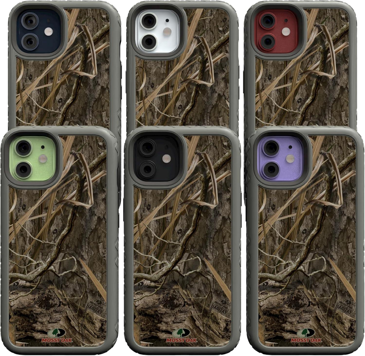 image:imagecellhelmet Mossy Oak Agua Seafoam DualLayer Case in Slate Blue Designed for iPhone XR Shock amp Drop Proof Durable As Seen on Shark TankShadow Grass Gray