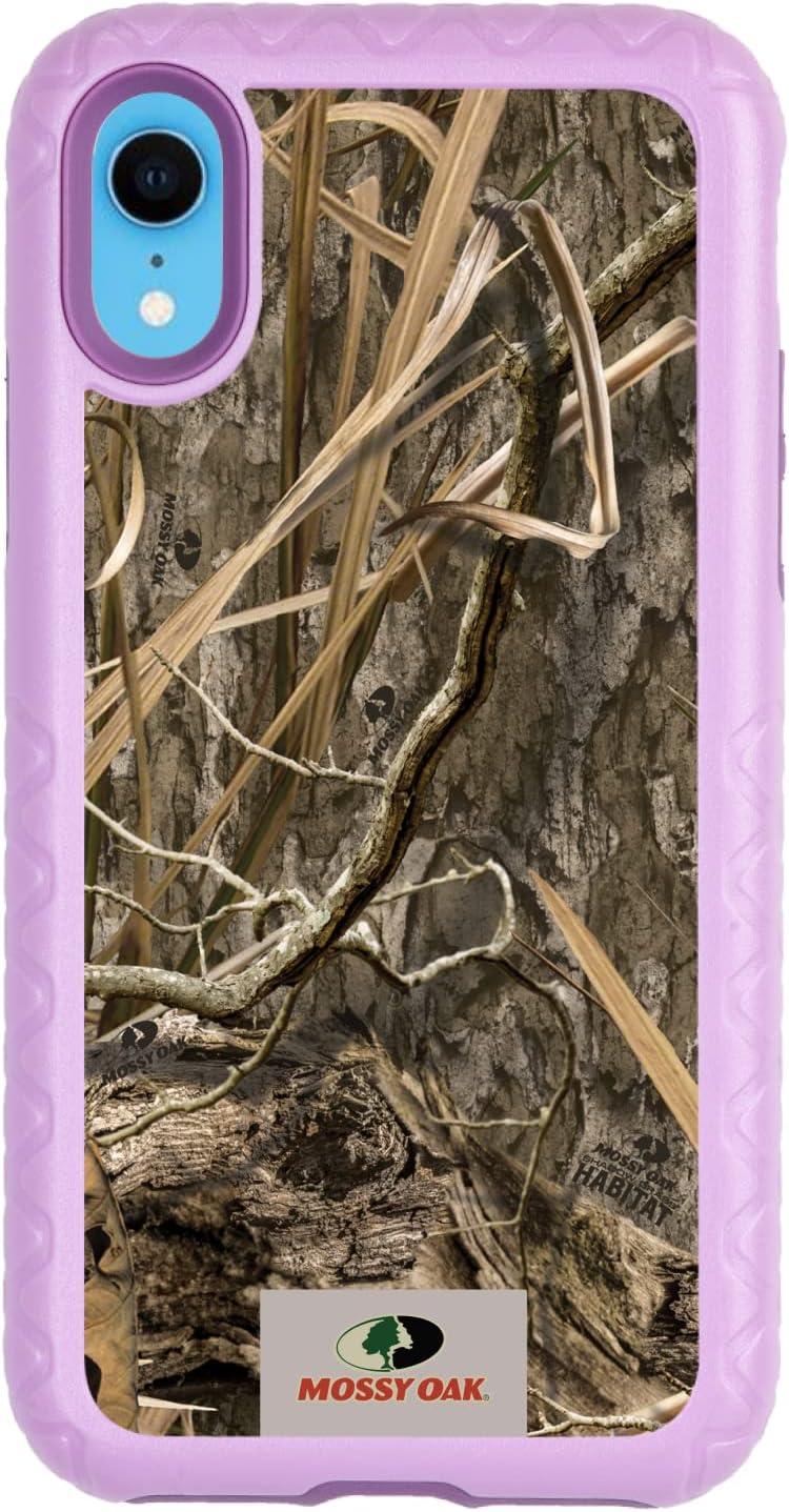 image:imagecellhelmet Mossy Oak Agua Seafoam DualLayer Case in Slate Blue Designed for iPhone XR Shock amp Drop Proof Durable As Seen on Shark TankShadow Grass Lilac Blossom Purple