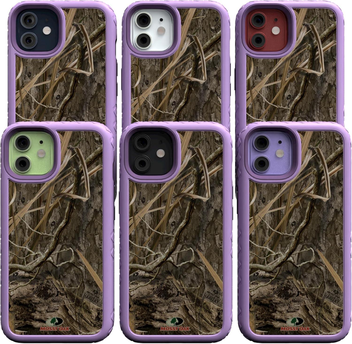 image:imagecellhelmet Mossy Oak Agua Seafoam DualLayer Case in Slate Blue Designed for iPhone XR Shock amp Drop Proof Durable As Seen on Shark TankShadow Grass Lilac Blossom Purple