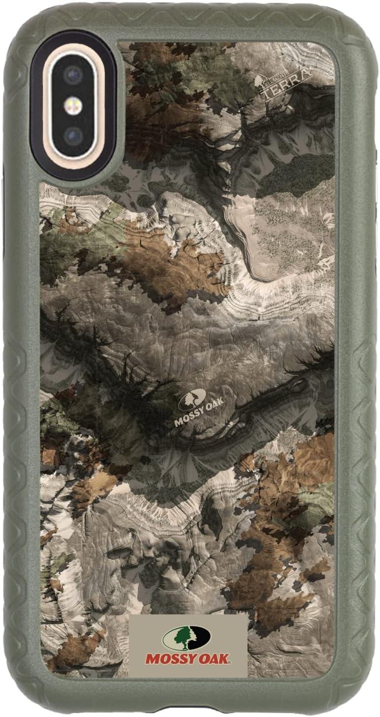 image:imagecellhelmet Mossy Oak Agua Seafoam DualLayer Case in Slate Blue Designed for iPhone XR Shock amp Drop Proof Durable As Seen on Shark TankTerra Gila Olive Drab Green
