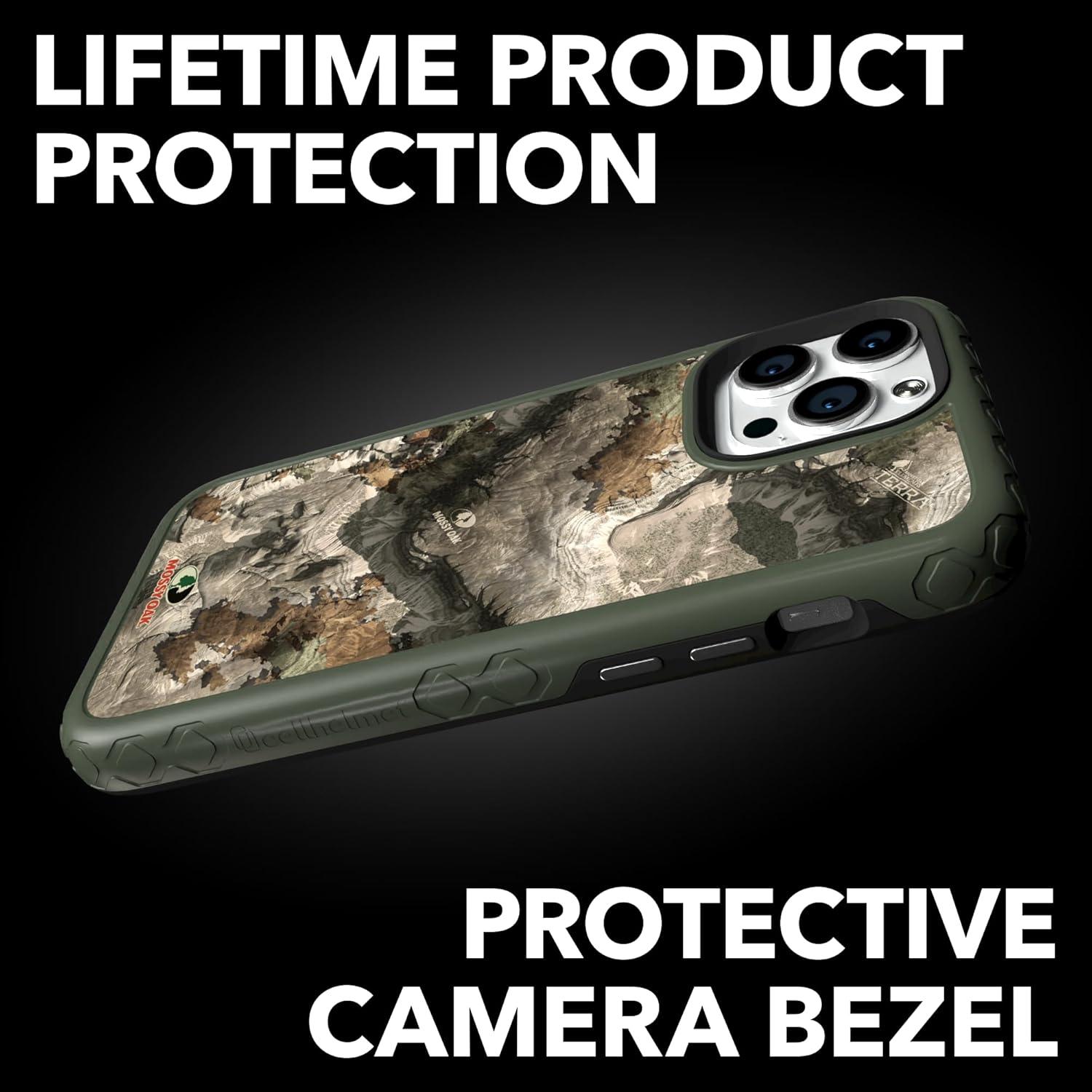 image:imagecellhelmet Mossy Oak Agua Seafoam DualLayer Case in Slate Blue Designed for iPhone XR Shock amp Drop Proof Durable As Seen on Shark TankTerra Gila Olive Drab Green