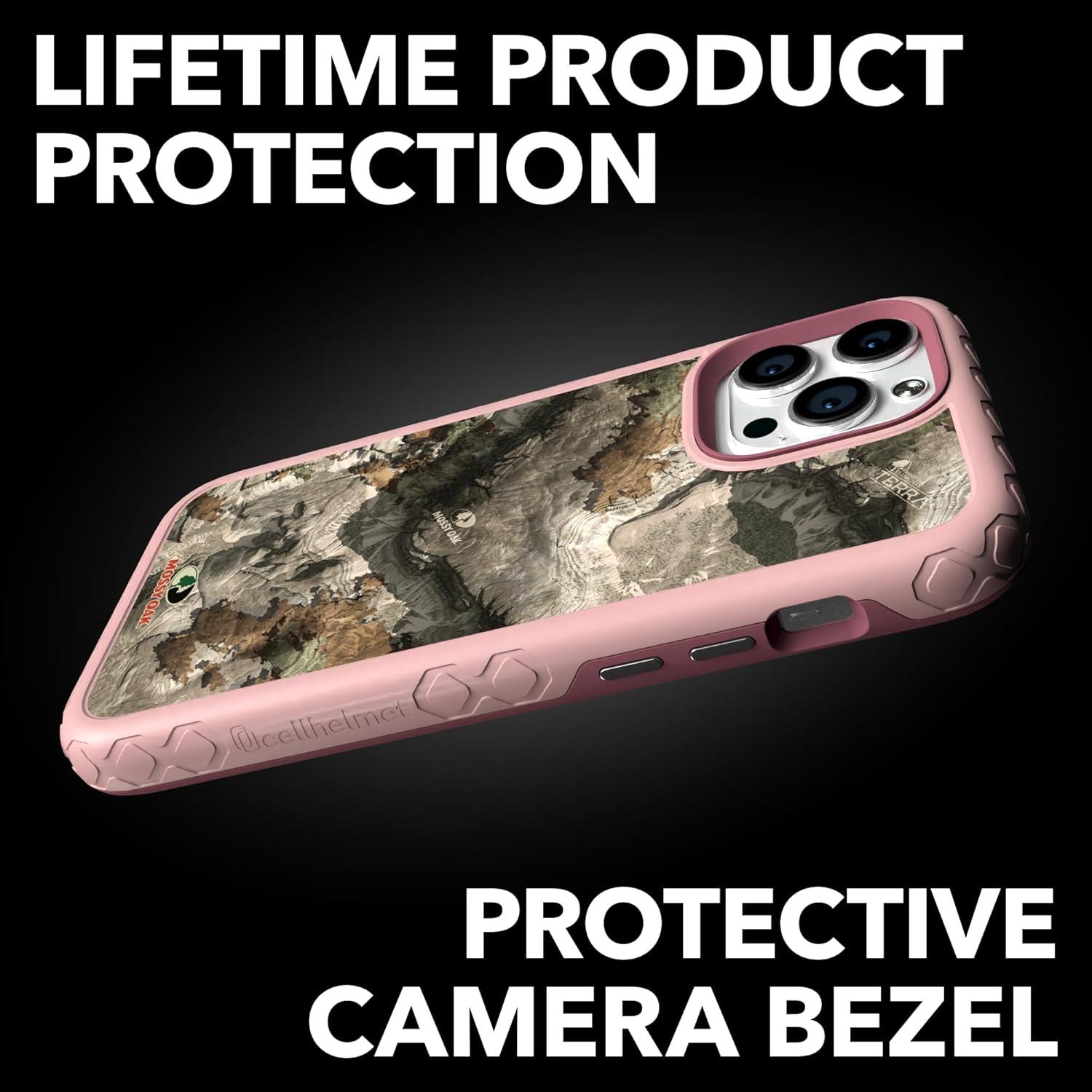image:imagecellhelmet Mossy Oak Agua Seafoam DualLayer Case in Slate Blue Designed for iPhone XR Shock amp Drop Proof Durable As Seen on Shark TankTerra Gila Pink Magnolia