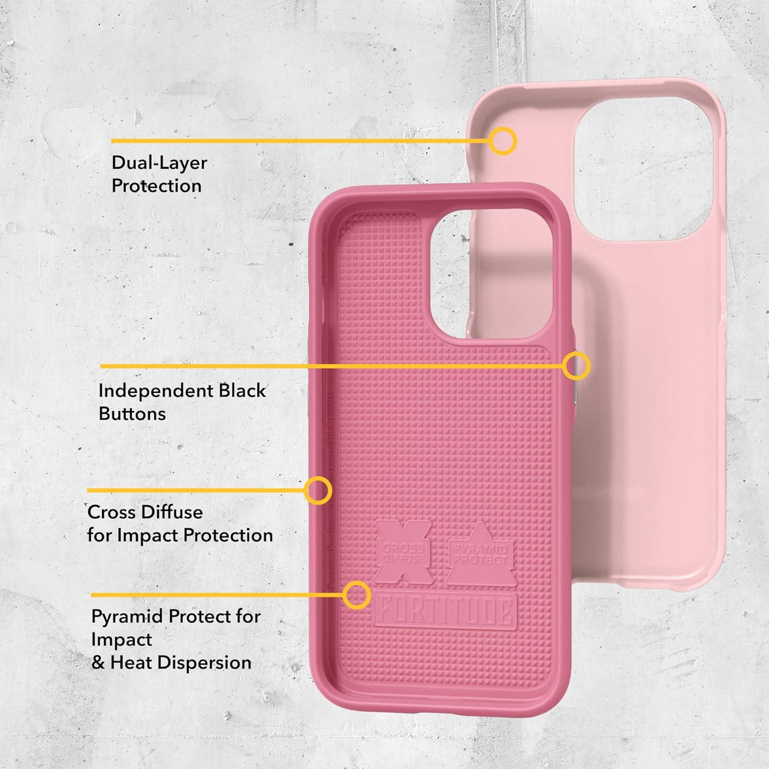 image:imagecellhelmet Mossy Oak Agua Seafoam DualLayer Case in Slate Blue Designed for iPhone XR Shock amp Drop Proof Durable As Seen on Shark TankTerra Gila Pink Magnolia