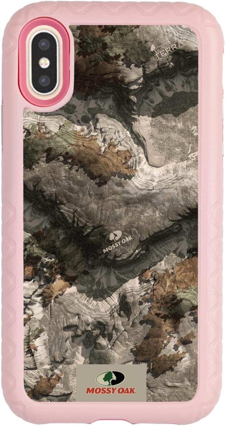 image:imagecellhelmet Mossy Oak Agua Seafoam DualLayer Case in Slate Blue Designed for iPhone XR Shock amp Drop Proof Durable As Seen on Shark TankTerra Gila Pink Magnolia
