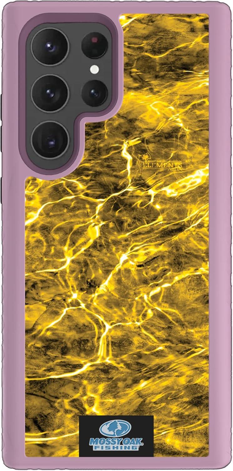 image:imagecellhelmet Mossy Oak Country DNA DualLayer Case in Deep Sea Blue Designed for Galaxy S23 Ultra Shock amp Drop Proof Durable As Seen on Shark TankAgua Yellowfin Lilac Blossom Purple
