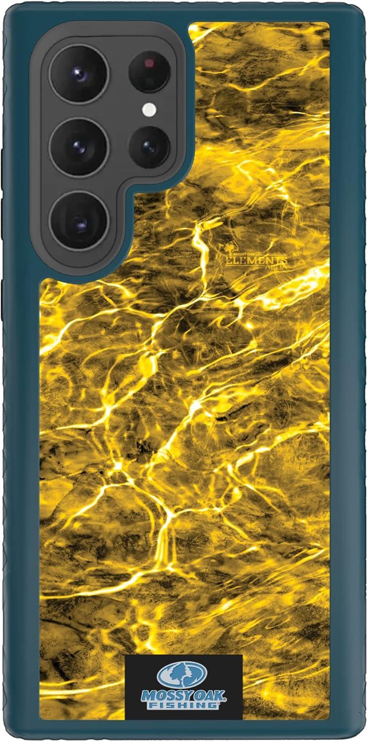 image:imagecellhelmet Mossy Oak Country DNA DualLayer Case in Deep Sea Blue Designed for Galaxy S23 Ultra Shock amp Drop Proof Durable As Seen on Shark TankAgua Yellowfin Deep Sea Blue
