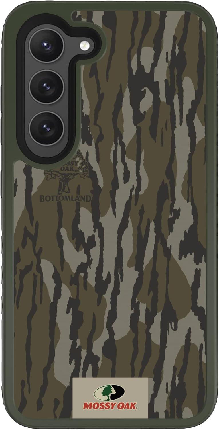 image:imagecellhelmet Mossy Oak Country DNA DualLayer Case in Deep Sea Blue Designed for Galaxy S23 Ultra Shock amp Drop Proof Durable As Seen on Shark TankBottomland Orig Olive Drab Green