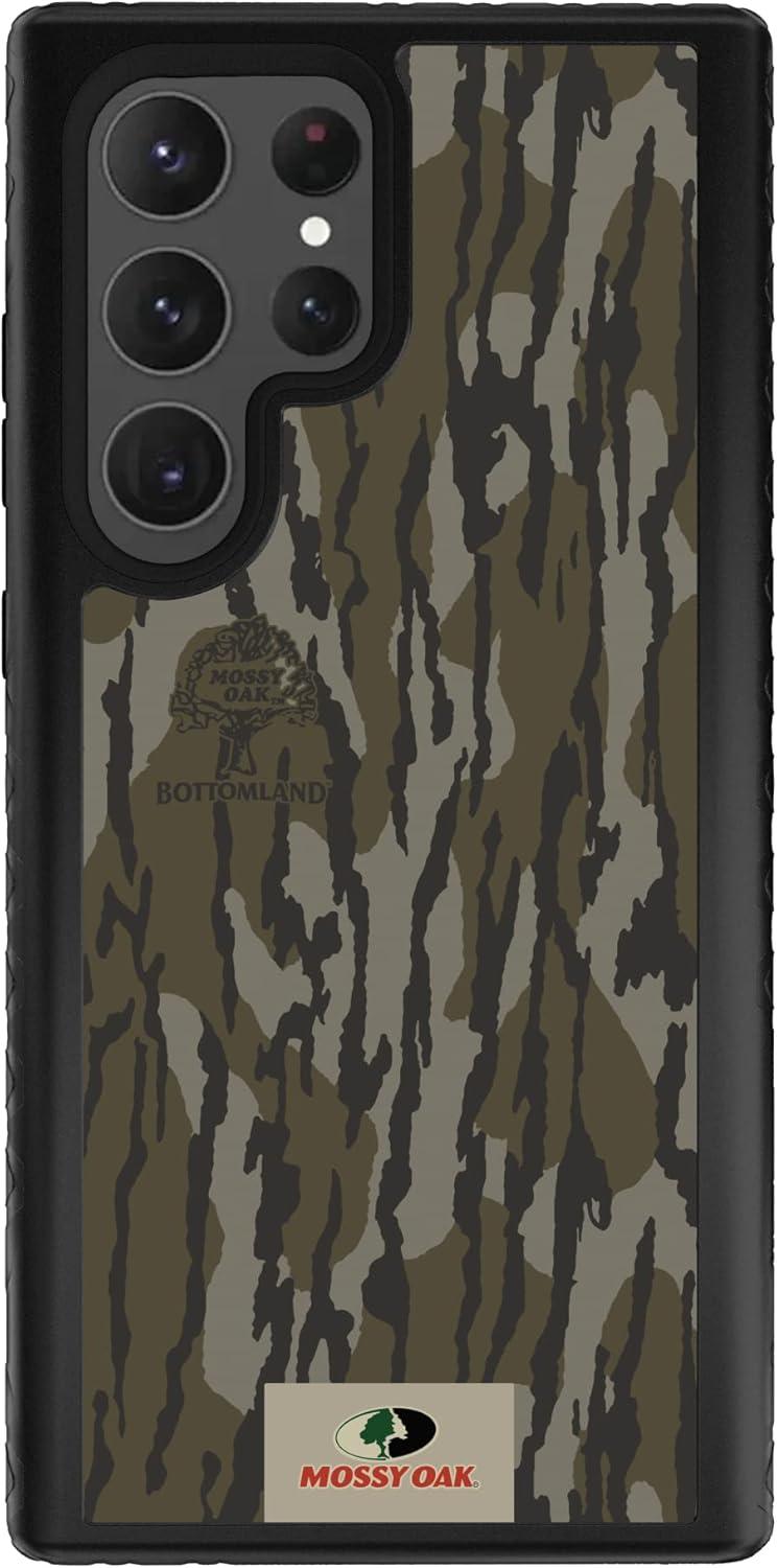 image:imagecellhelmet Mossy Oak Country DNA DualLayer Case in Deep Sea Blue Designed for Galaxy S23 Ultra Shock amp Drop Proof Durable As Seen on Shark TankBottomland Orig Onyx Black