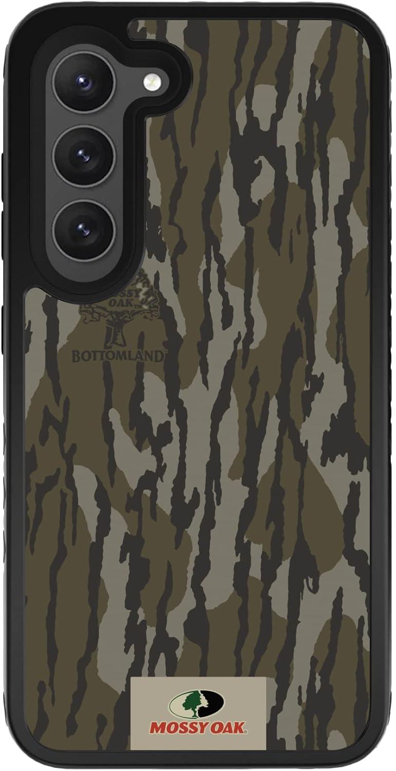 image:imagecellhelmet Mossy Oak Country DNA DualLayer Case in Deep Sea Blue Designed for Galaxy S23 Ultra Shock amp Drop Proof Durable As Seen on Shark TankBottomland Orig Onyx Black